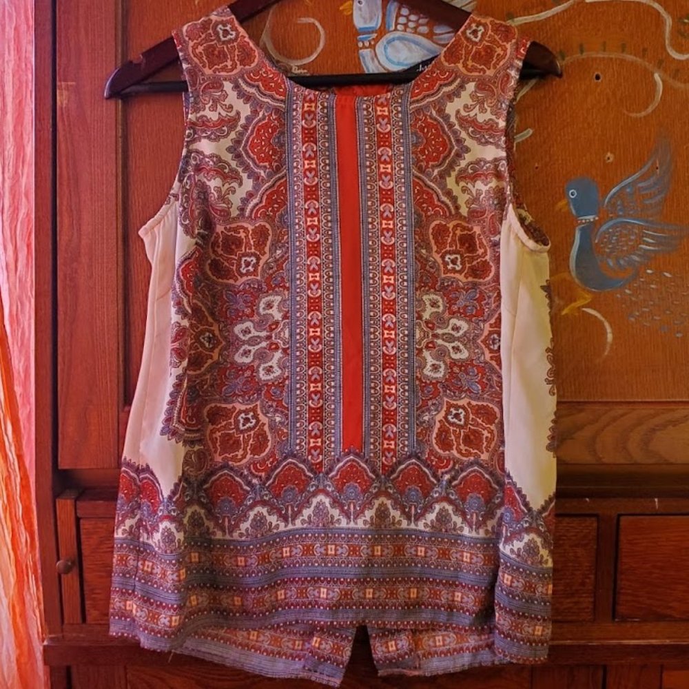 Mandala, Boho Pattern Ava Christine, Sleeveless